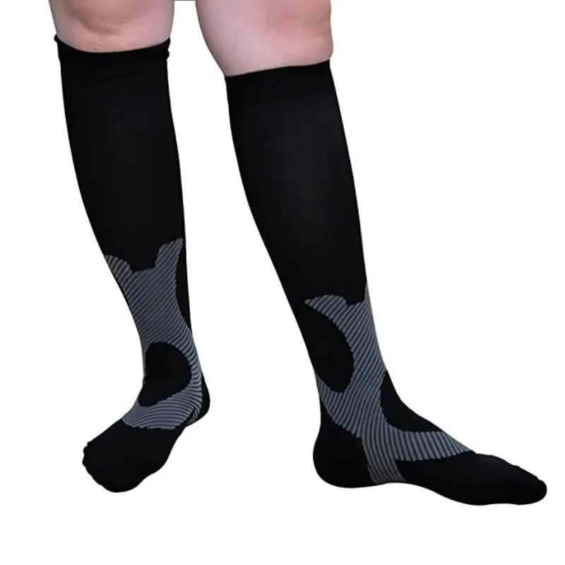 Cuzcare Unisex Socks Relief Pain Breathable Stretch Compression Stockings
