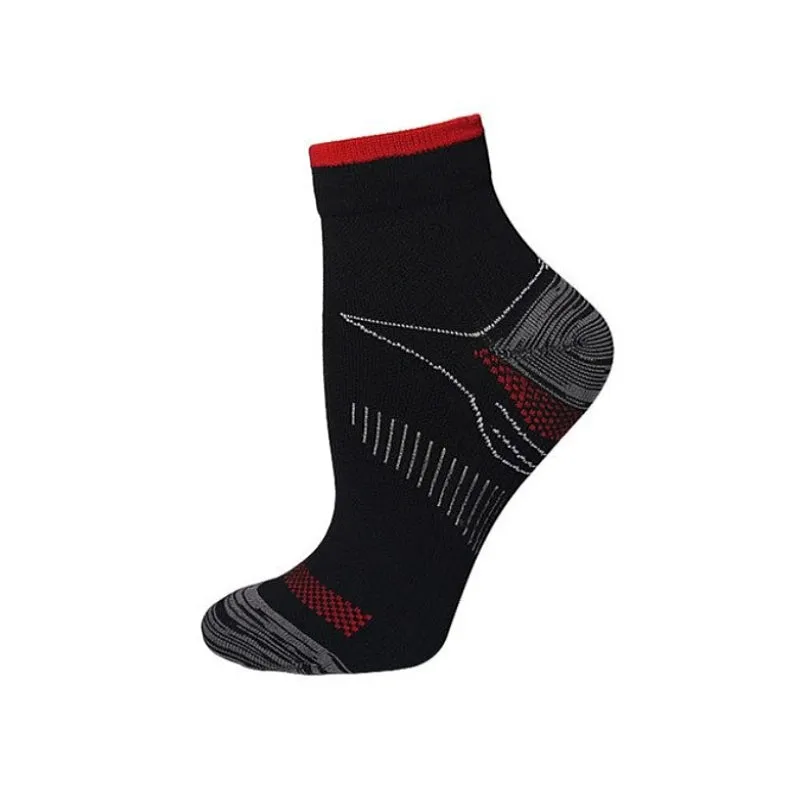 Cuzcare Women Compression Ankle Socks Heel Support Smooth Breathable Cotton Casual
