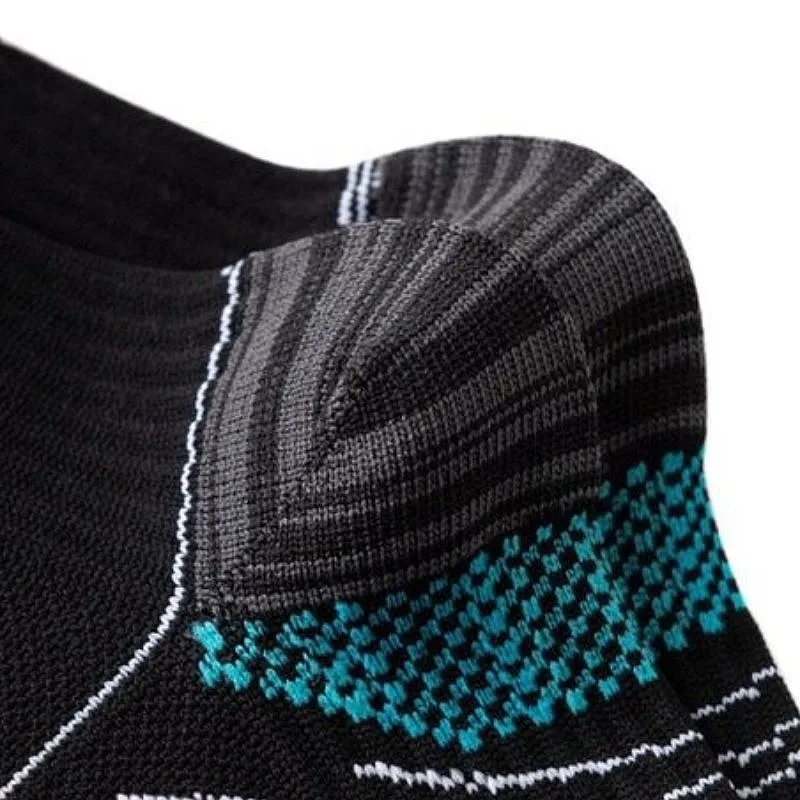 Cuzcare Women Compression Ankle Socks Heel Support Smooth Breathable Cotton Casual