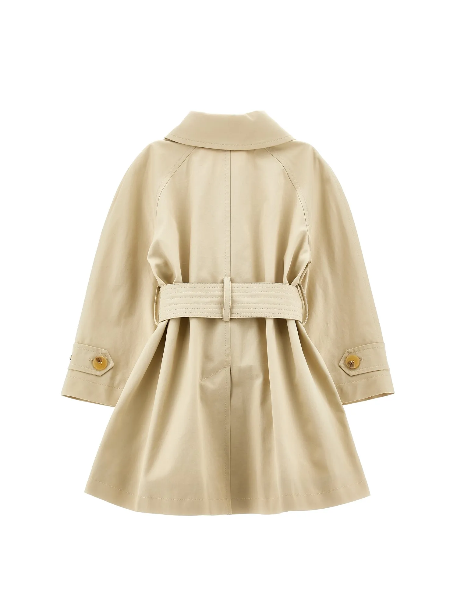 Gabardine trench coat