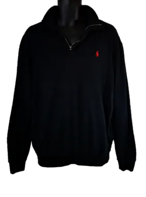 Guys Polo Half Zipped Pullover