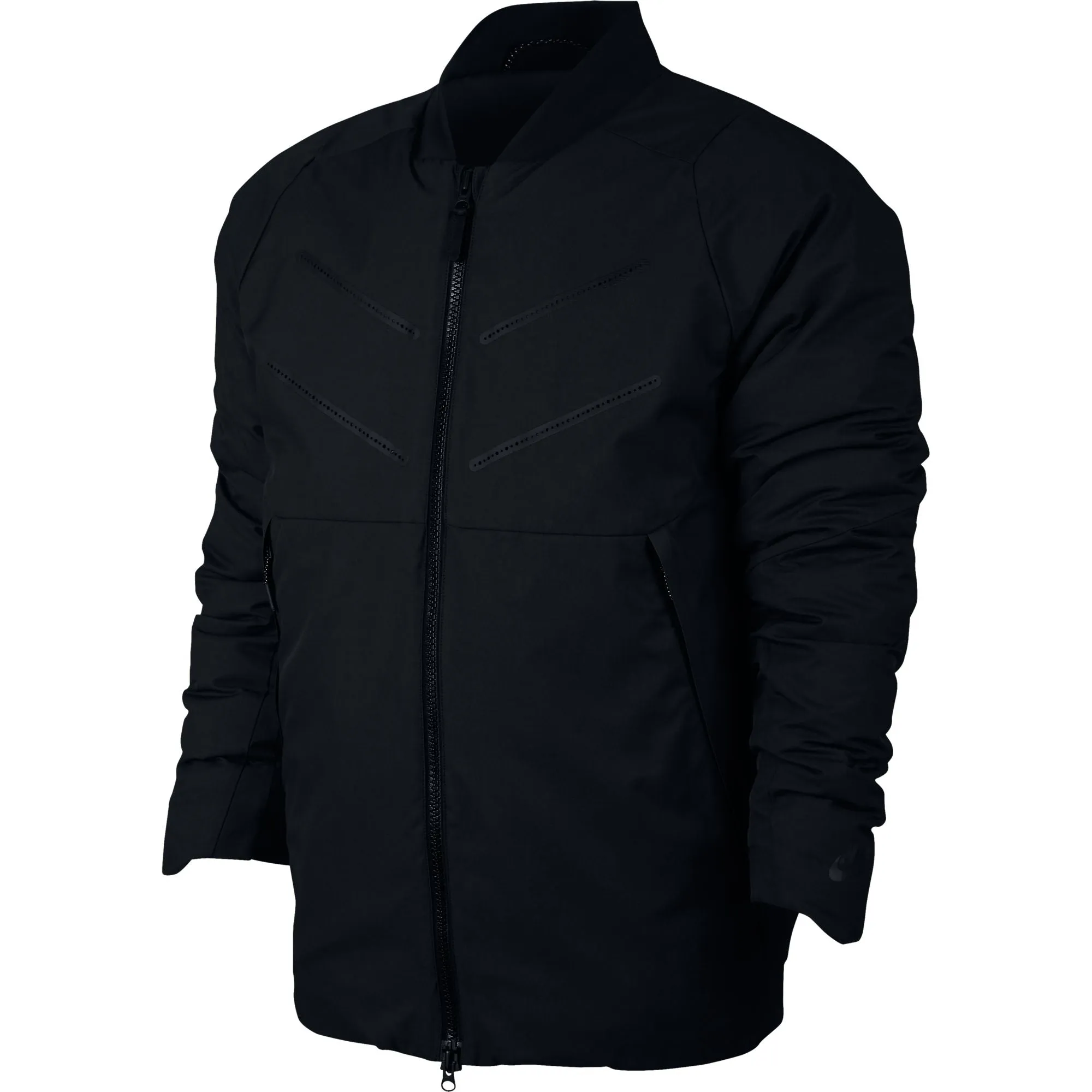 Nike Tech Fleece Aeroloft Bomber Men's Jackets Black