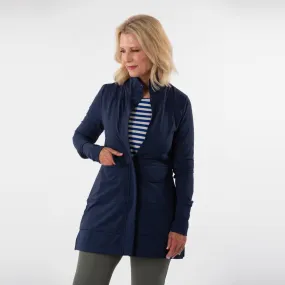 Sedona Long Jacket - Twilight Navy