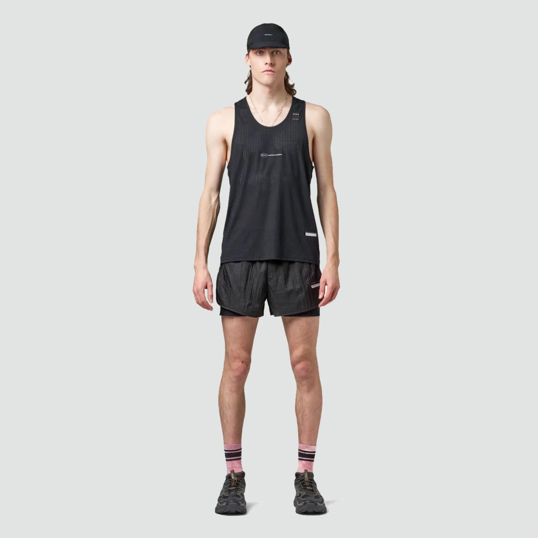 Space-O™ Singlet - Black