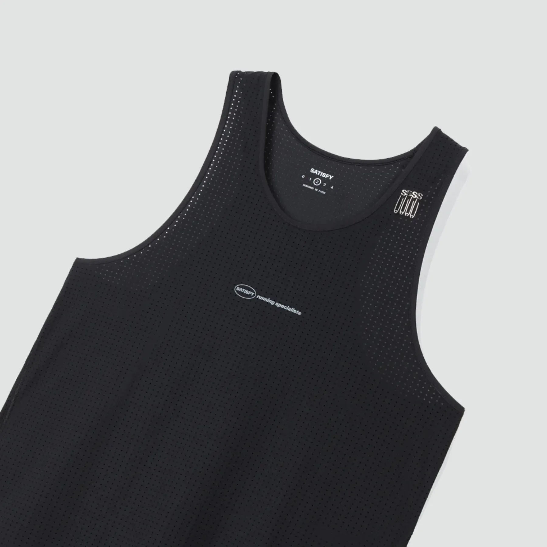 Space-O™ Singlet - Black