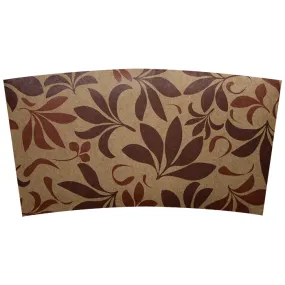 Traditional Cup Jackets - Fleur Brown - 1,000 ct